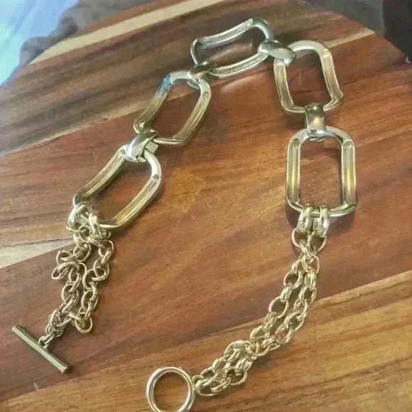 Chunky Gold Chain Necklace - Picture 3 of 5